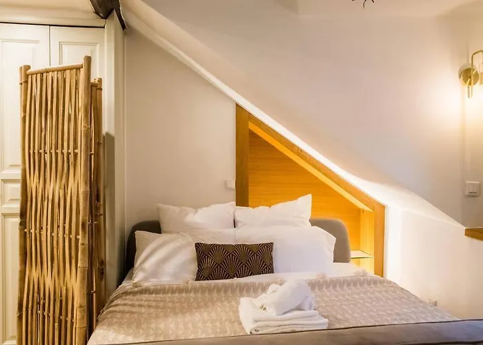 Apartmán Spacious In Hyper Center - Smart Tv & Wifi - 4p *